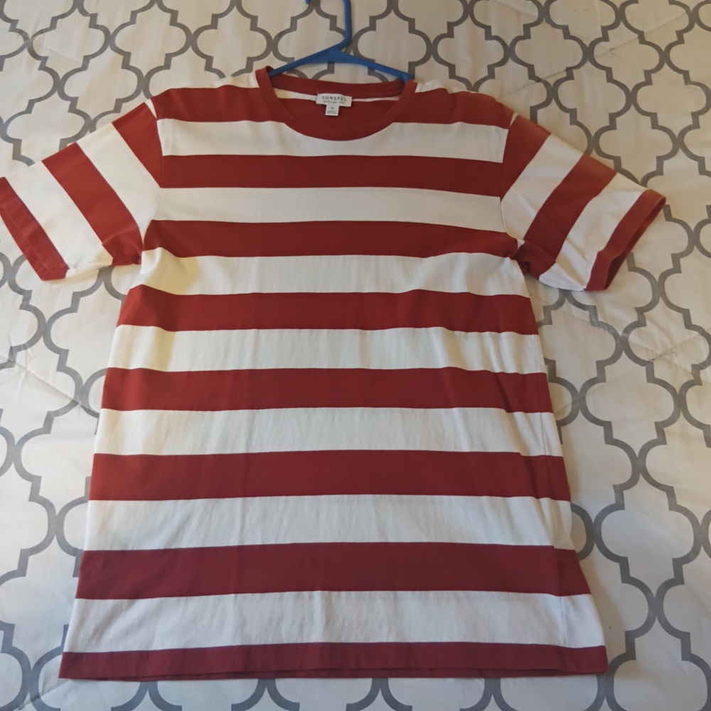 Sunspel Red T-Shirt